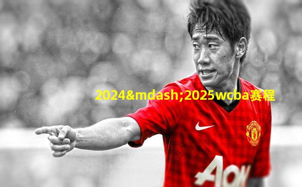 2024—2025wcba赛程