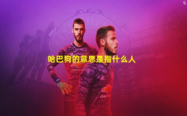 哈巴狗的意思是指什么人